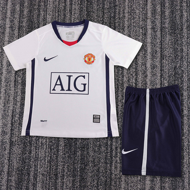 Manchester United 2008-09 Retro - Away Kids Kit