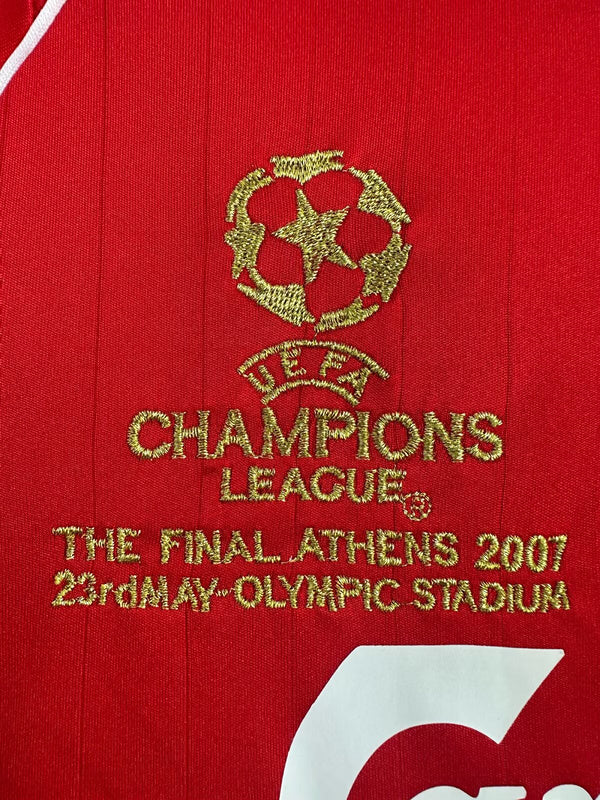 Liverpool 2006-08 Retro - Home (Long Sleeves, UCL)