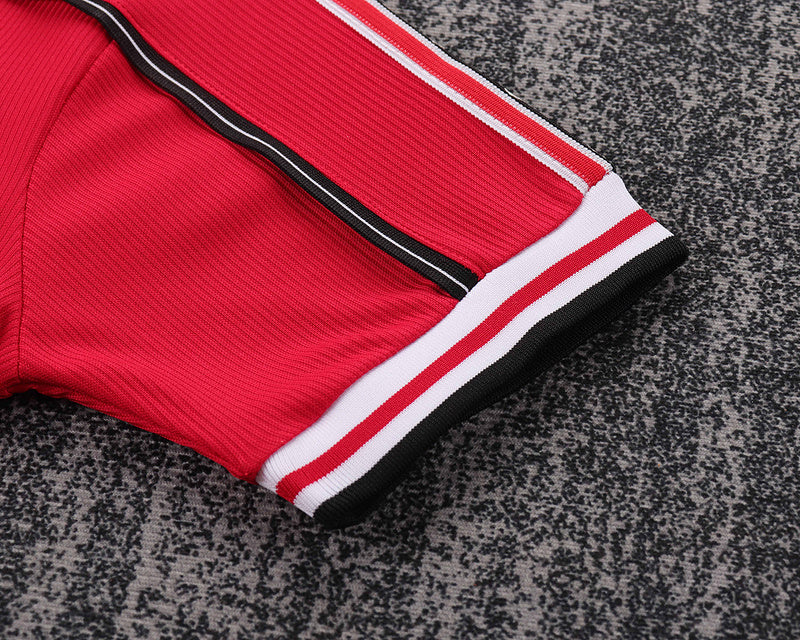 Manchester United 1998-99 Retro - Home Kids Kit