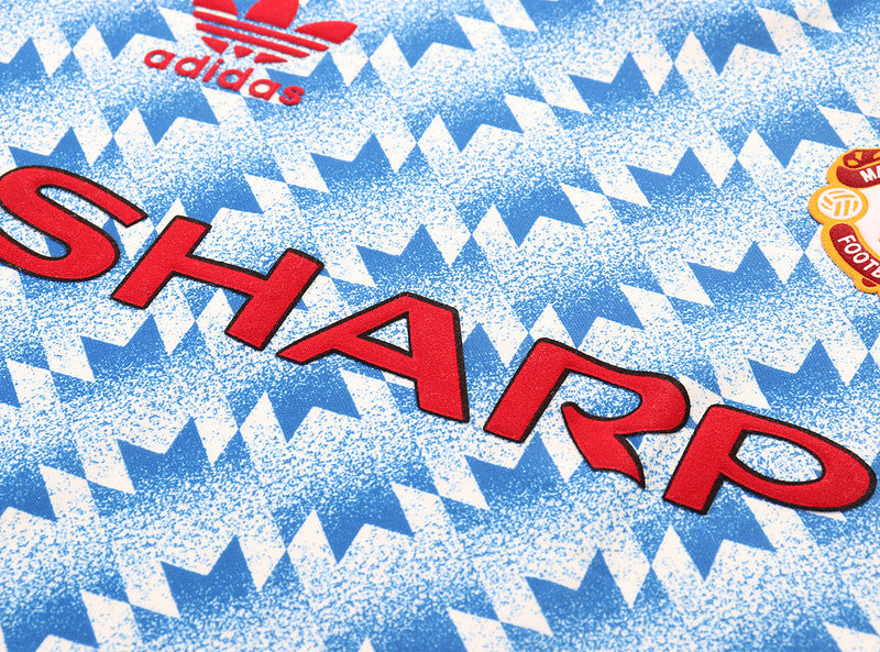 Manchester United 1990-92 Retro - Away Kids Kit