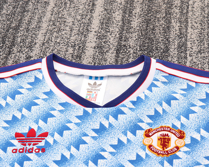 Manchester United 1990-92 Retro - Away Kids Kit