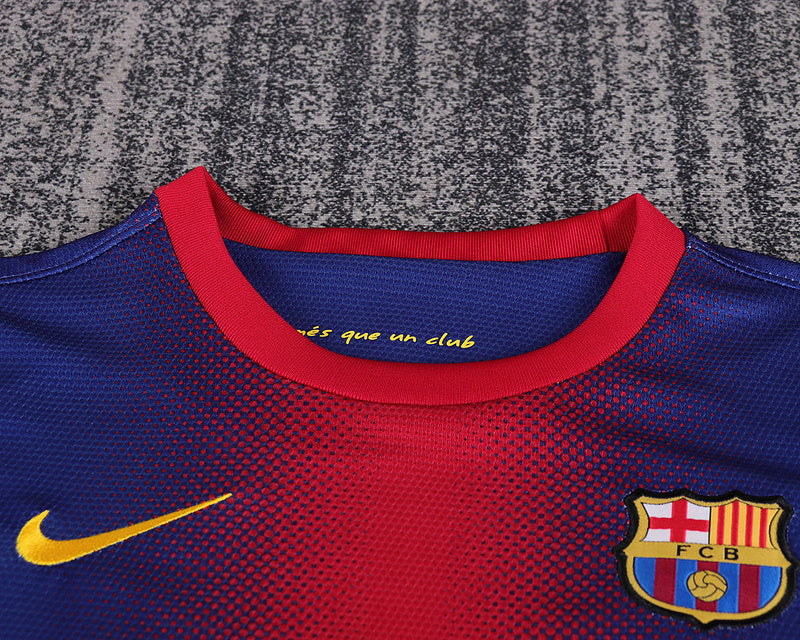 Barcelona 2012-13 Retro - Home Kids Kit