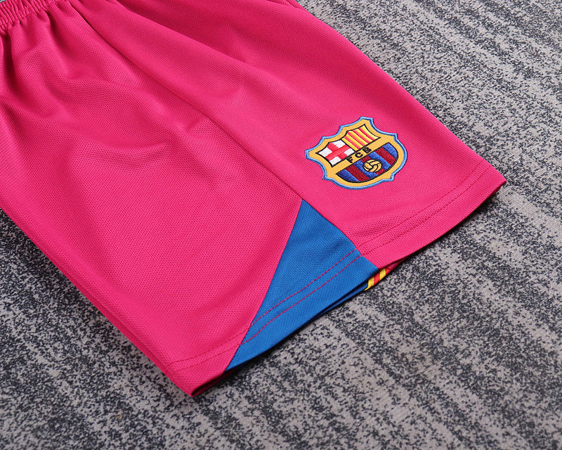 Barcelona 2005-06 Retro - Home Kids Kit