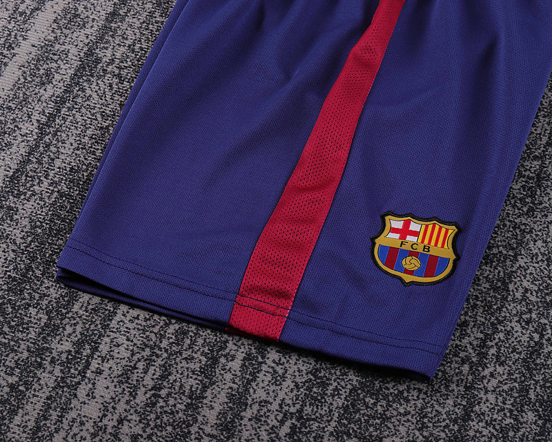 Barcelona 2014-15 Retro - Home Kids Kit
