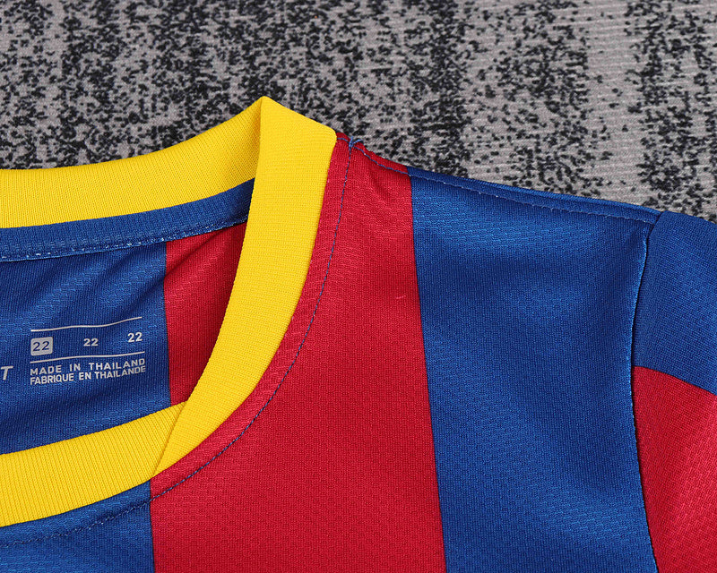 Barcelona 2010-11 Retro - Home Kids Kit