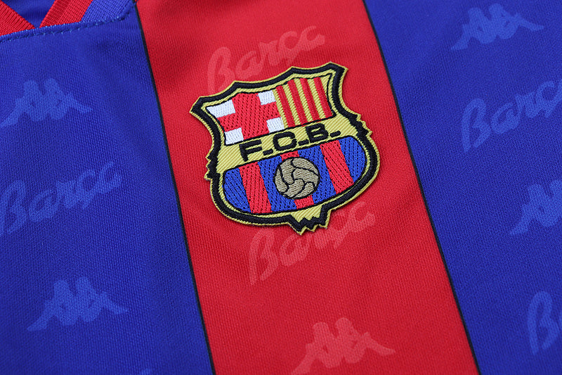 Barcelona 1996-97 Retro - Home Kids Kit