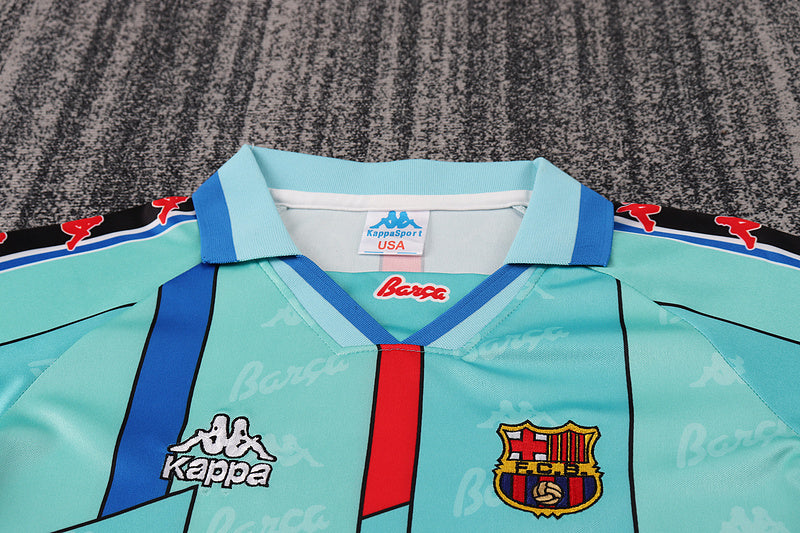 Barcelona 1996-97 Retro - Away Kids Kit