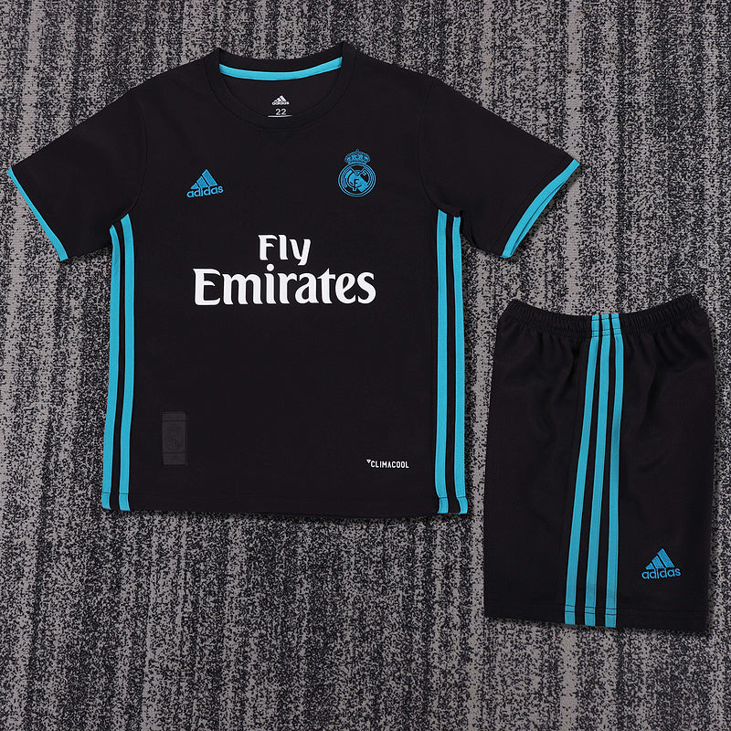 Real Madrid 2017-18 Retro - Away Kids Kit