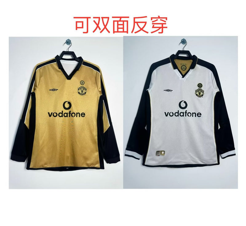 Manchester United 2001-02 Retro - Centenary Commemorative Edition (Long Sleeves)