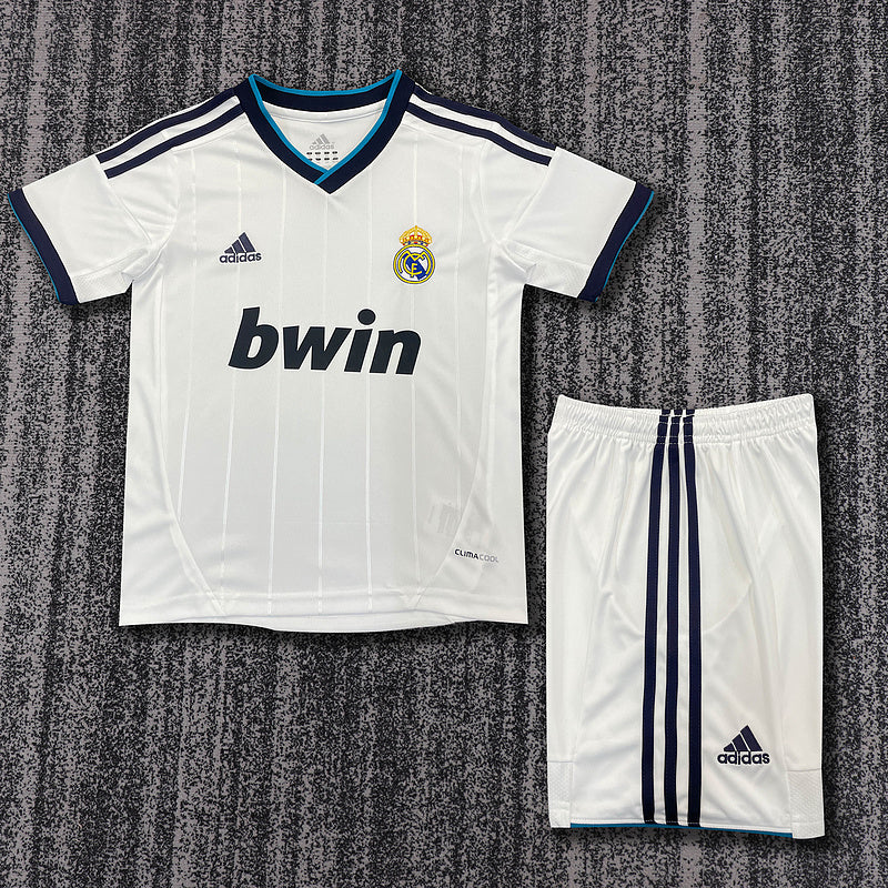 Real Madrid 2012-13 Retro - Home Kids Kit