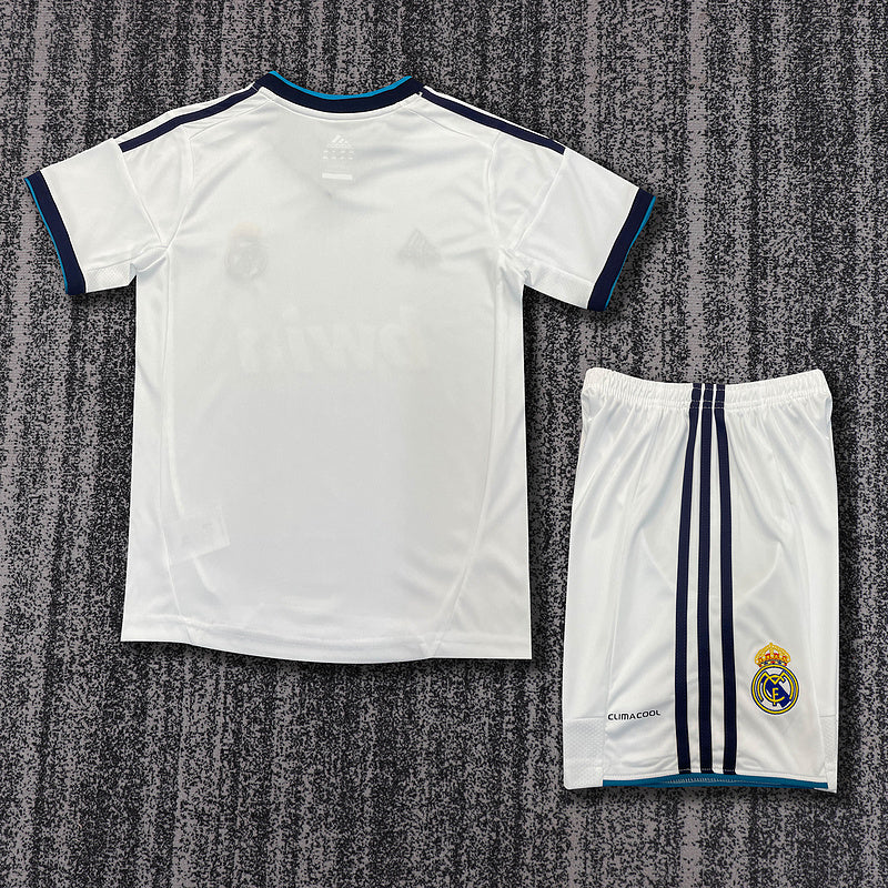 Real Madrid 2012-13 Retro - Home Kids Kit