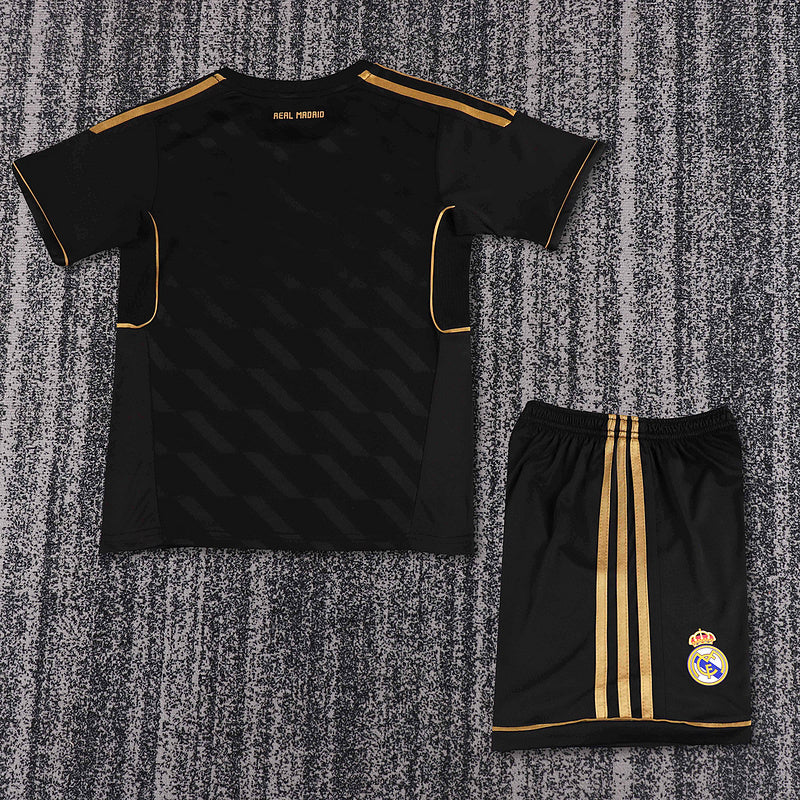 Real Madrid 2011-12 Retro - Away Kids Kit