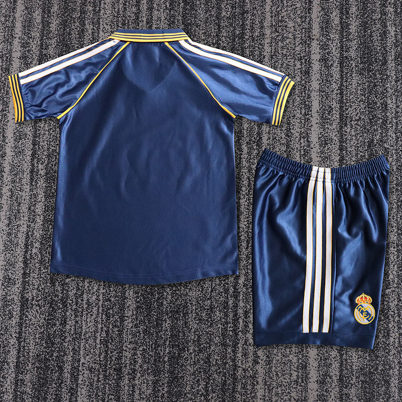 Real Madrid 1998-00 Retro - Third Kids Kit