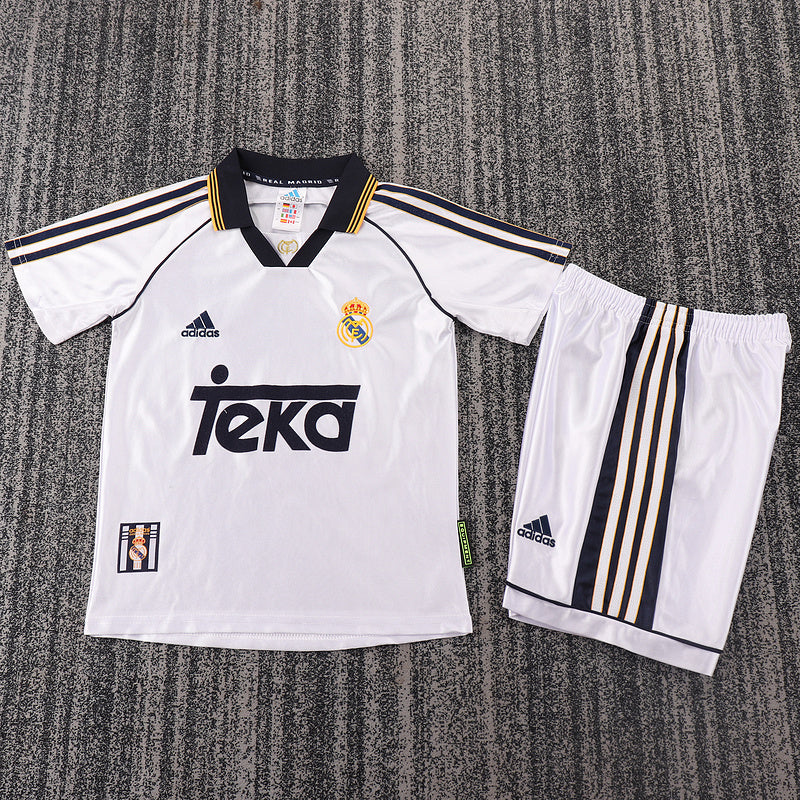 Real Madrid 1998-00 Retro - Home Kids Kit