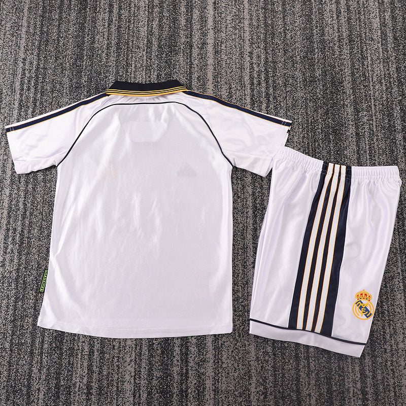 Real Madrid 1998-00 Retro - Home Kids Kit