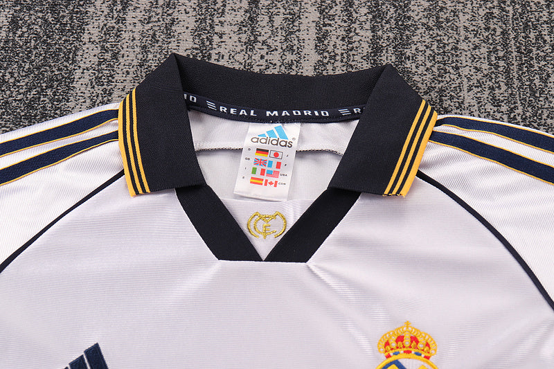 Real Madrid 1998-00 Retro - Home Kids Kit