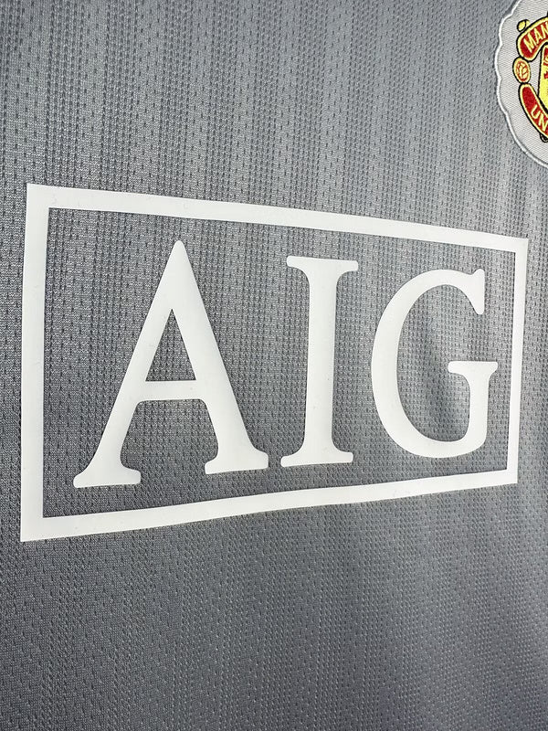 Manchester United 2007-08 Retro - Goalkeeper (Grey, Long Sleeves)