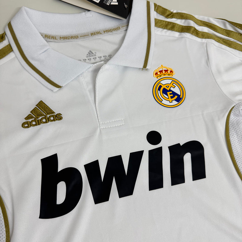 Real Madrid 2011-12 Retro - Home Kids Kit