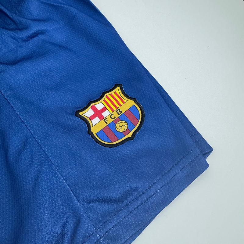 Barcelona 2013-14 Retro - Home Kids Kit