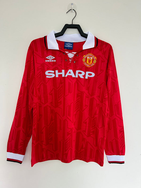 Manchester United 1992-94 Retro - Home (Long Sleeves)
