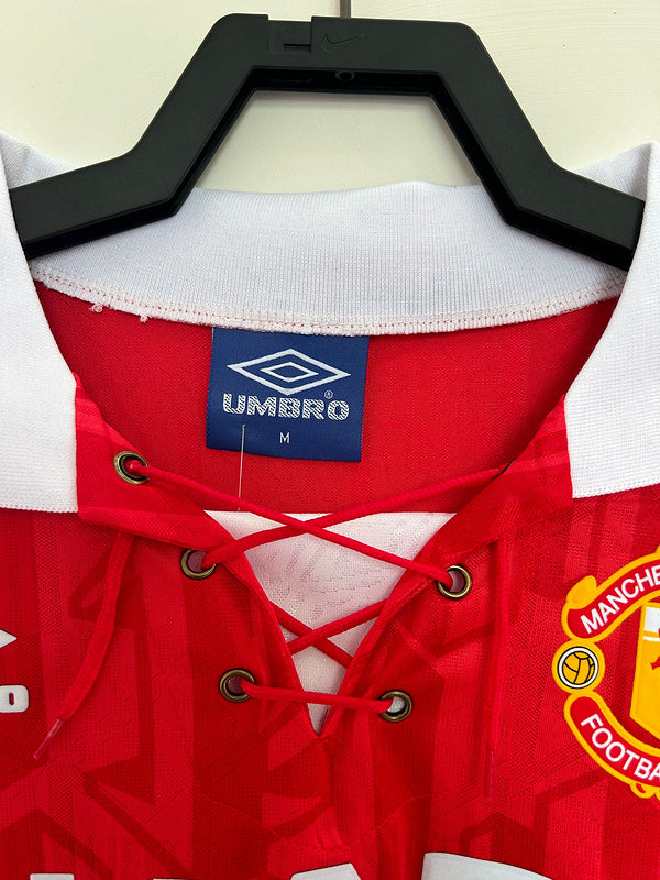 Manchester United 1992-94 Retro - Home (Long Sleeves)