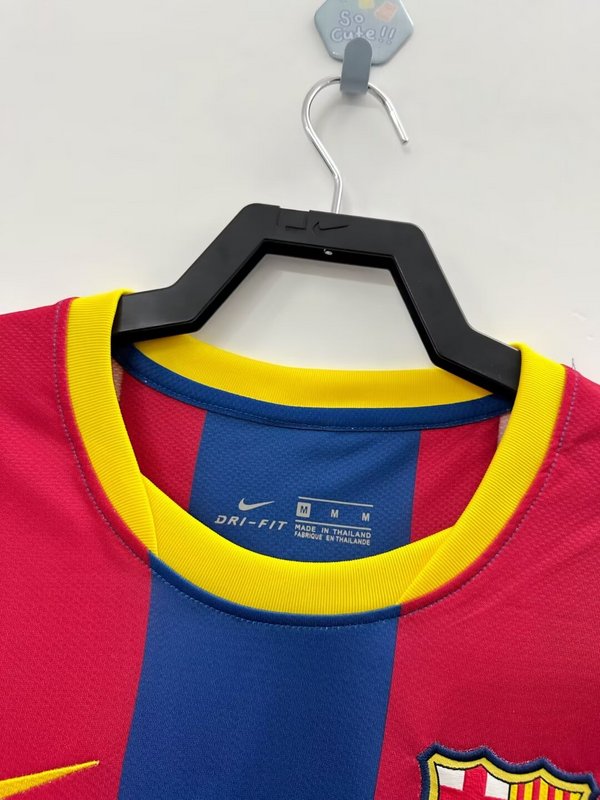 Barcelona 2010-11 Retro - Home Long Sleeves