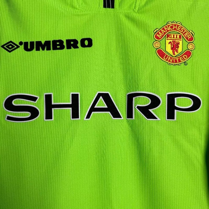 Manchester United 1998-99 Retro - Goalkeeper (Green, Long Sleeves)