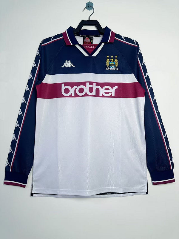 Manchester City 1997-98 Retro - Away (Long Sleeve)
