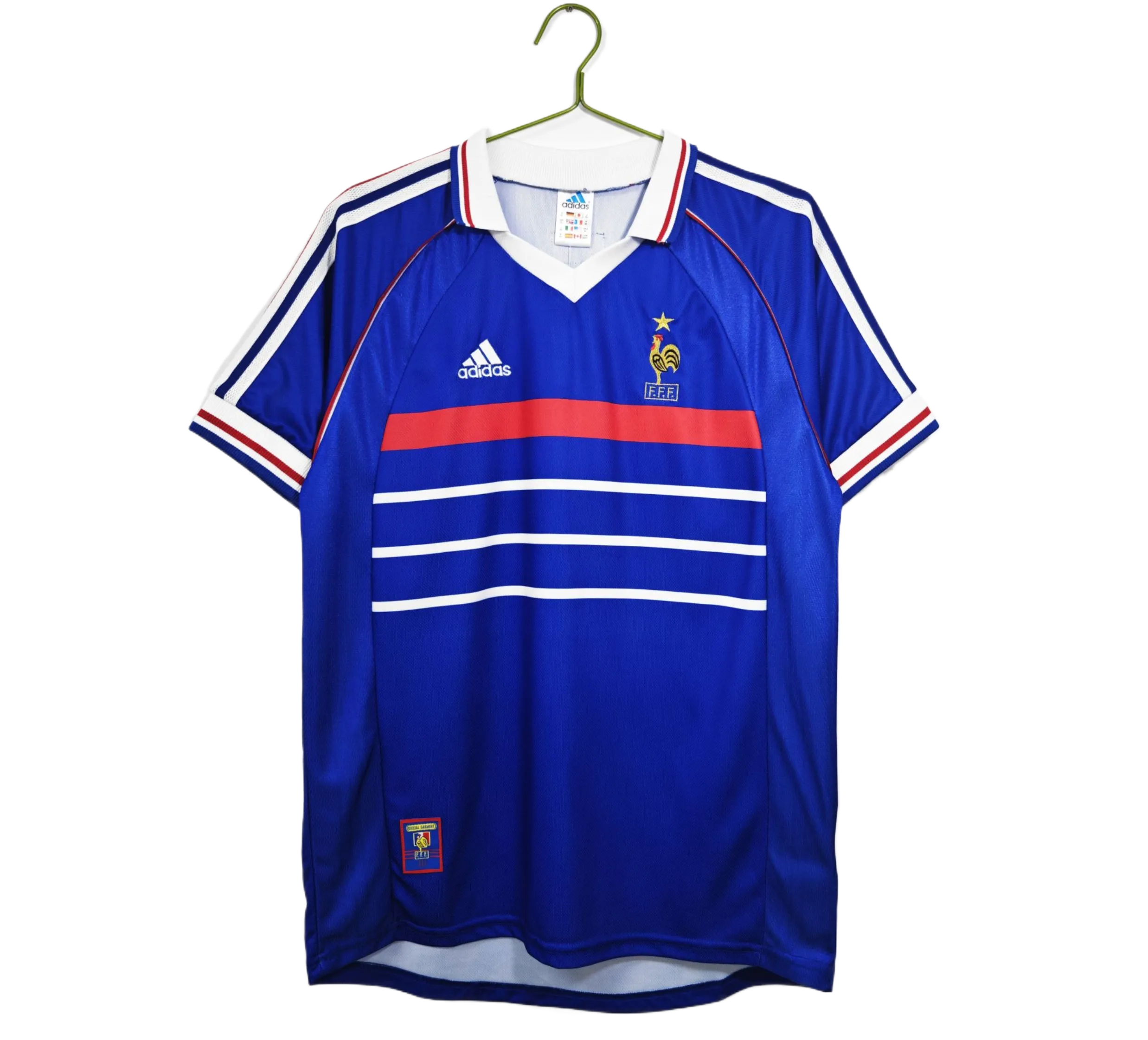 Maillot rétro France domicile 1998
