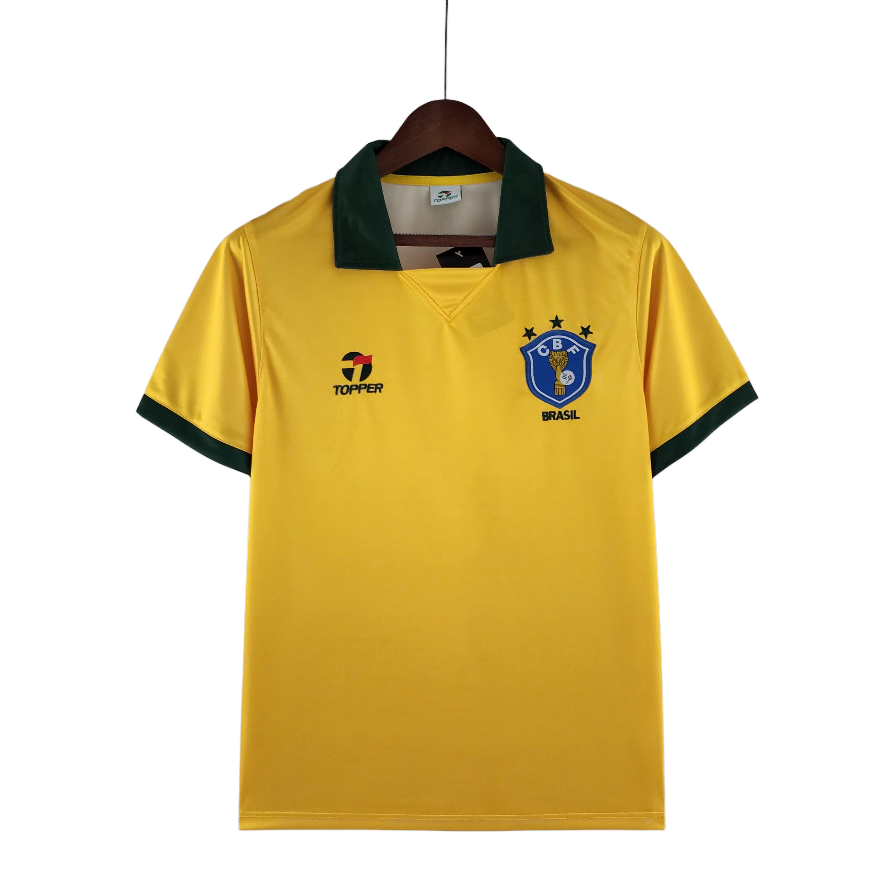 1988 Brazil Retro - Home Kit