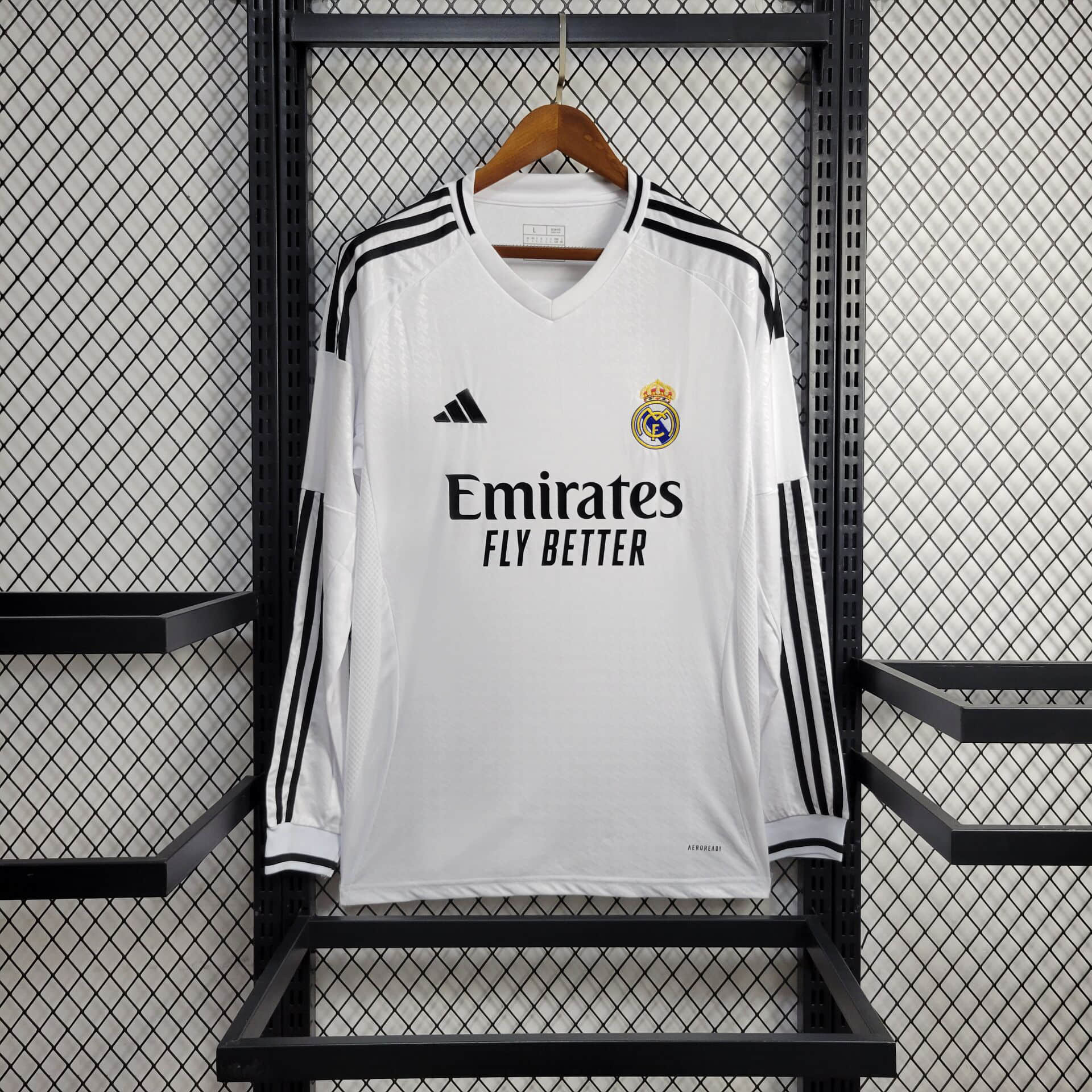 24/25 Real Madrid Retro Long Sleeve - Home Kit