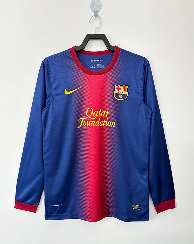 Barcelona 2012-13 Retro - Home Long Sleeves