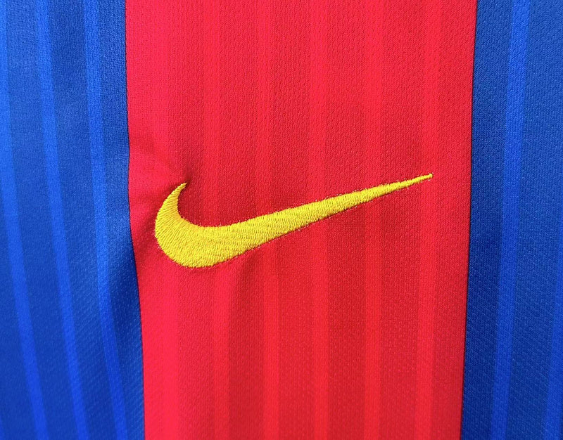 Barcelona 2016-17 Retro - Home Long Sleeves