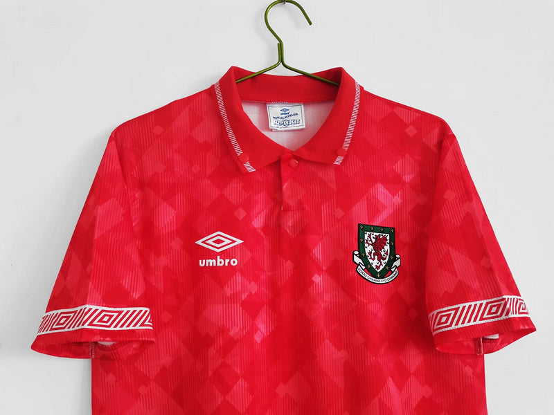 Wales 1990-92 Retro - Home