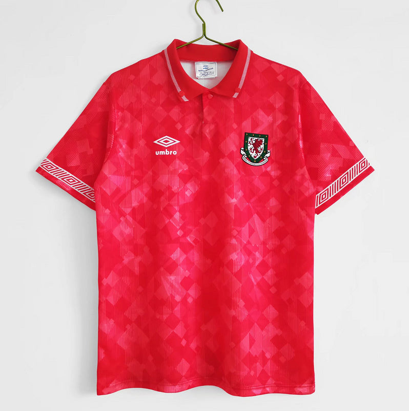 Wales 1990-92 Retro - Home
